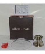 Allen Roth 280677 Barrett Series Semi Flushmount Ceiling Fixture Brushed... - $55.99