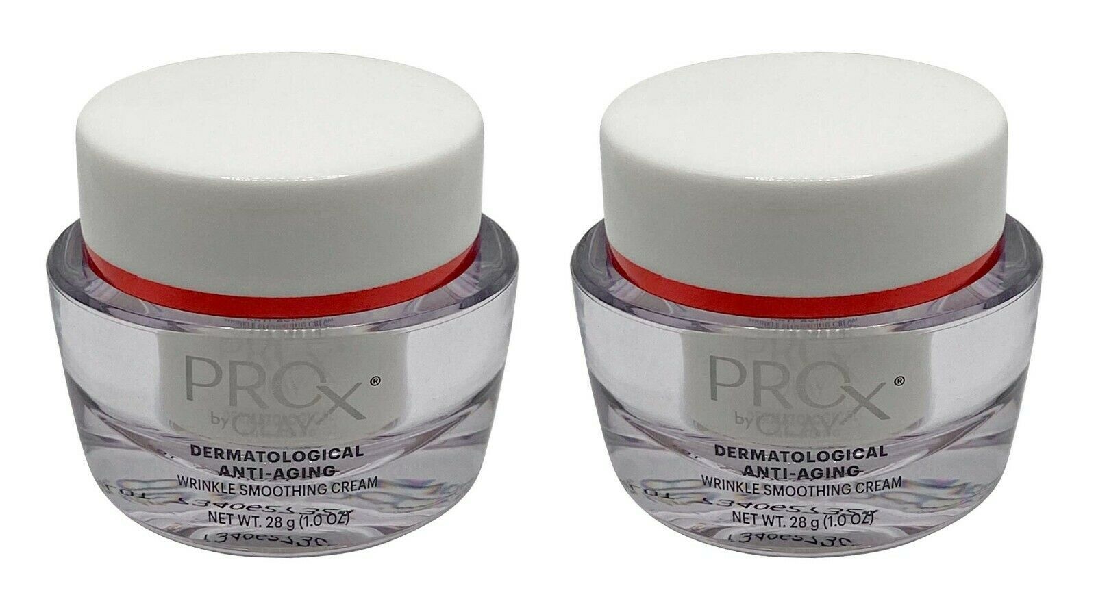 (2) OLAY ProX Dermatological Anti-Aging WRINKLE SMOOTHING CREAM (1 oz) UNBOXED