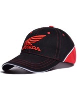 HONDA Hat Black Red Wing F1 MotoGP Cap - $37.49