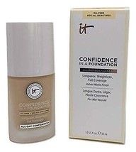 IT Cosmetics Confidence in a Foundation Full Coverage Matte 220 Medium Honey NIB - $41.58
