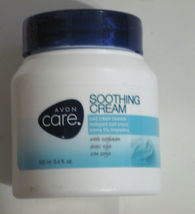 Cold Cream Cleanser with Soybean Avon Care Soothing All Skin Types 3.4 f... - $8.20