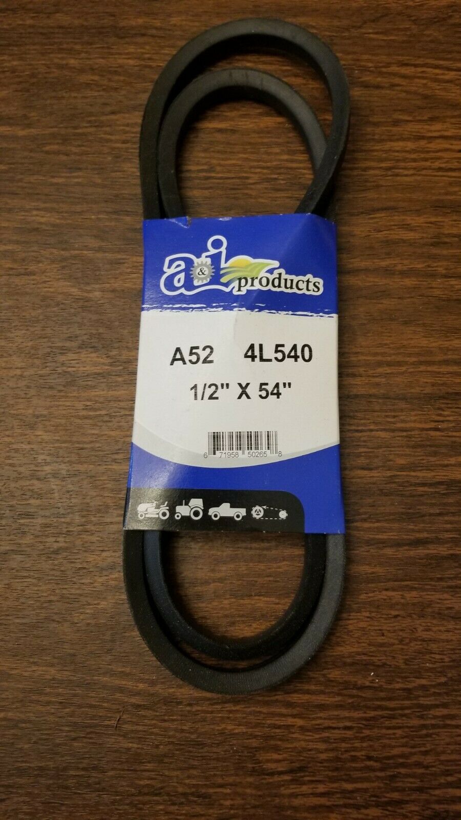 A52 4L540 V-Belt 1/2" x 54" NEW