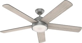 Having A 60-Inch Blade Span And A Matte Silver Finish, Hunter Fan Company 59486 - $535.92