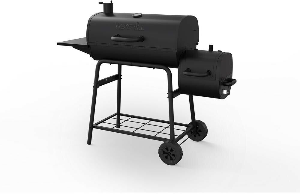 Nexgrill Charcoal Grill/Smoker 29 in. Heat Thermometer Horizontal Steel