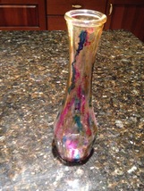 Multicolored Glass Bud Vase 9" - $24.99