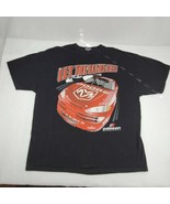 Vintage 2001 Dodge Let The Racing Begin NASCAR T Shirt Black Size XL Rare - $39.97