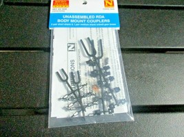 Micro-Trains Stock # 00102000 (1015/1016) Universal Body Mount Couplers  N-Scale image 1