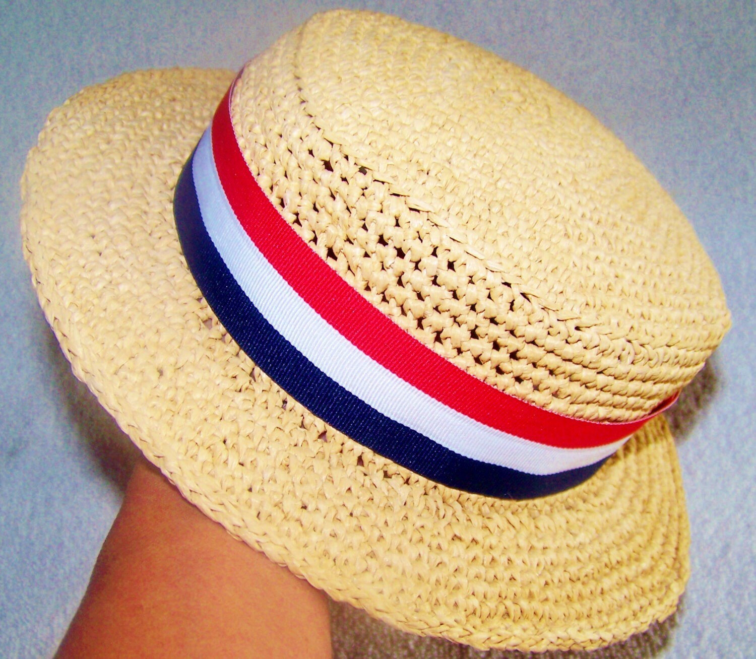 baby straw beach hat