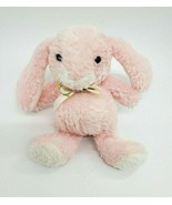 6&quot;  Baby Connection Bunny Rabbit Rattle Lovey 84036 Pink Easter Plush To... - $5.99