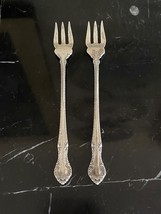 English Gadroon 1939 by Gorham 5 3/8" Sterling Silver Cocktail Seafood Forks - $44.00