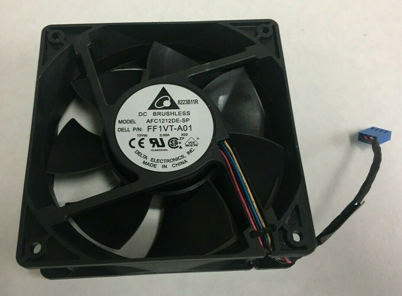 Genuine Dell PowerEdge T430 T330 T440 Rear Fan 4-Pin Cable FF1VT-A01 ...