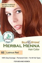 Herbal Henna Hair Color #66: Lustrous Red - $18.76