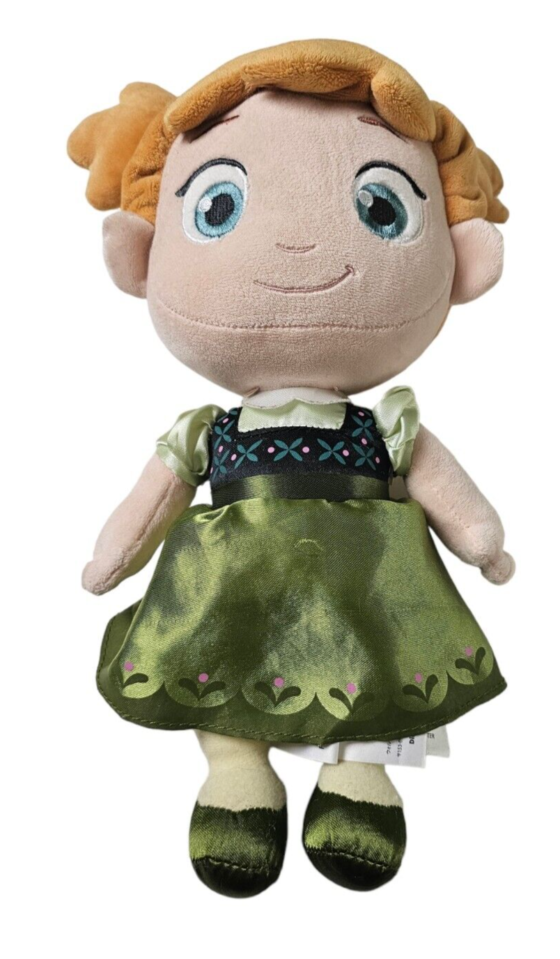 Disney Store Frozen Young Anna Toddler Plush Stuffed Doll Toy Girl ...