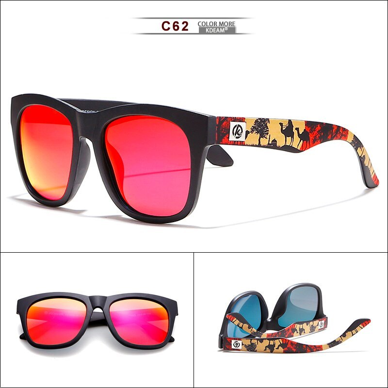 NEW KDEAM Allday Comfort Men Polarized Sunglasses Melanininfused