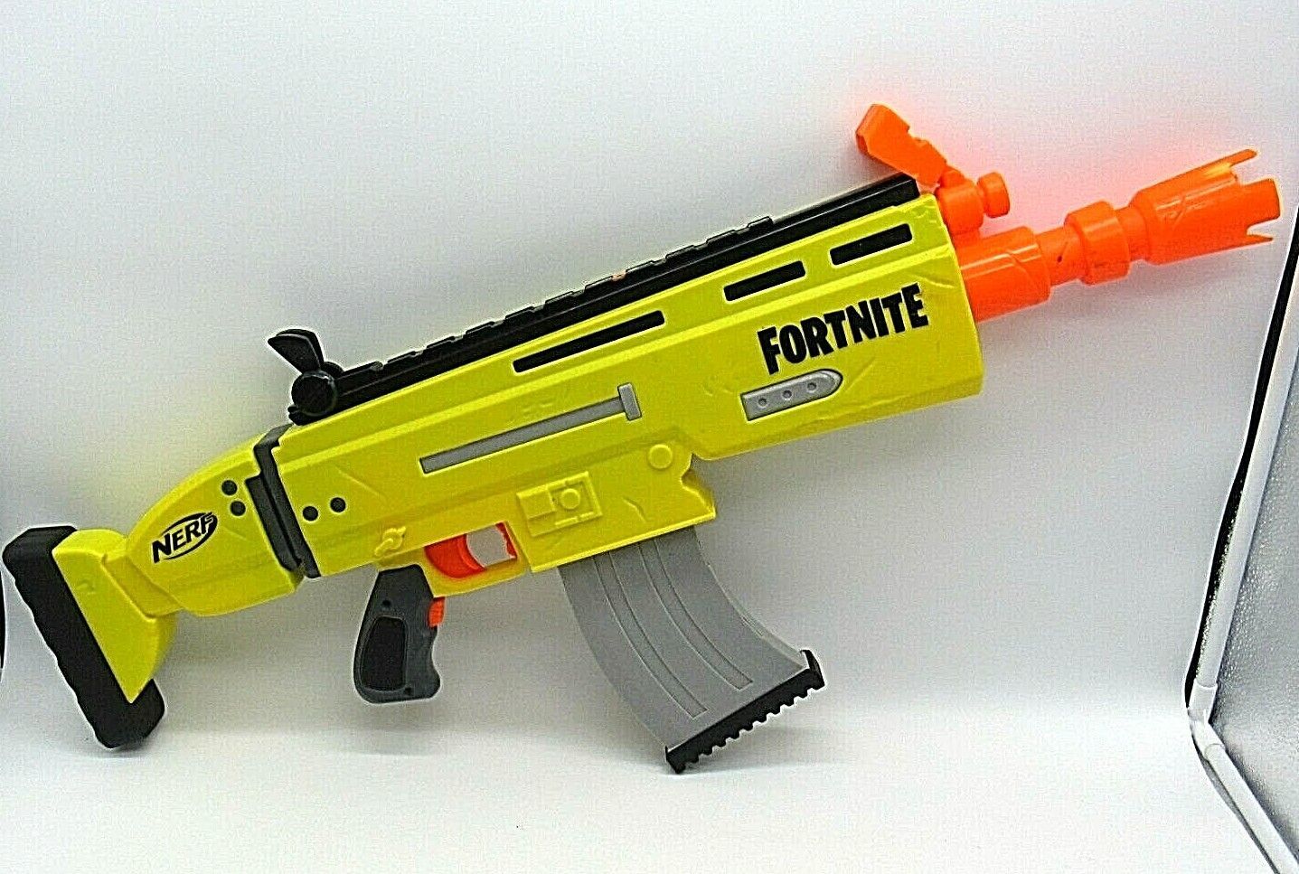 Fortnite Motorized NERF Toy Gun Scar AR-L Elite NERF Battery Operated ...