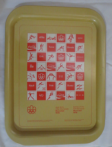 Coca Cola Montreal XXI Olympics Tray Limited Canadian Edition 1976 - $9.41