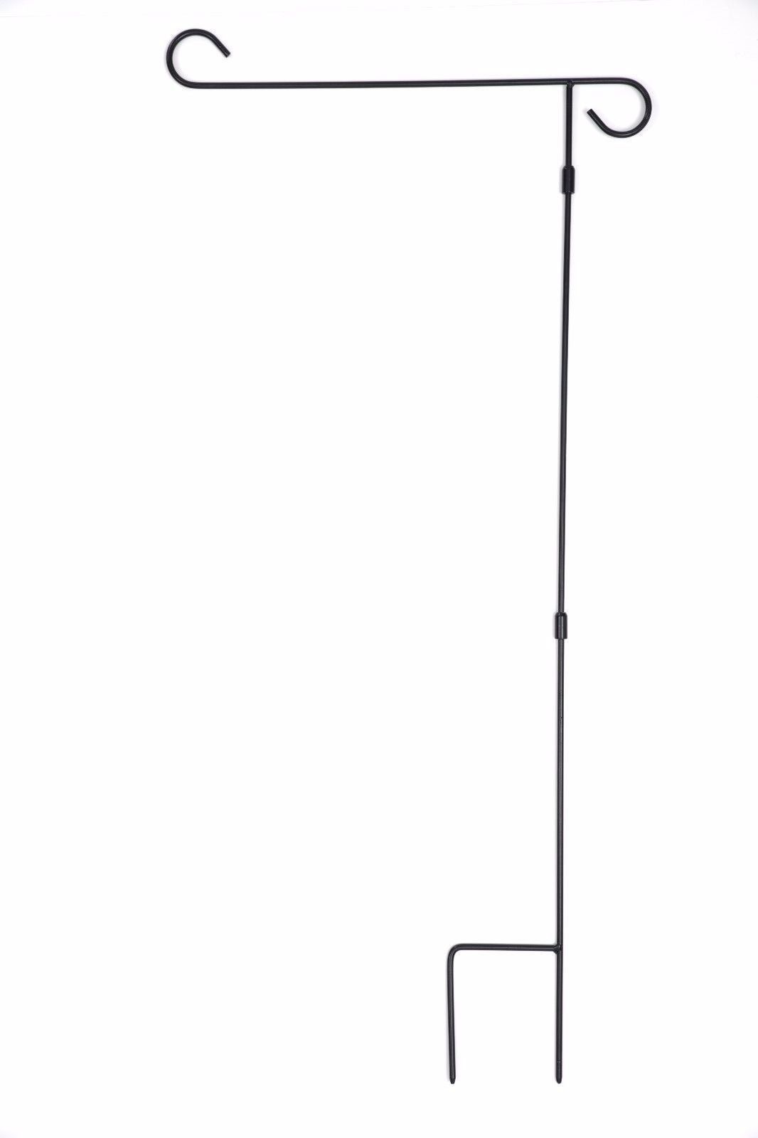 Garden Flag Holder & Yard Flag Stand Heavy-Duty Iron Easy Assembly - Other