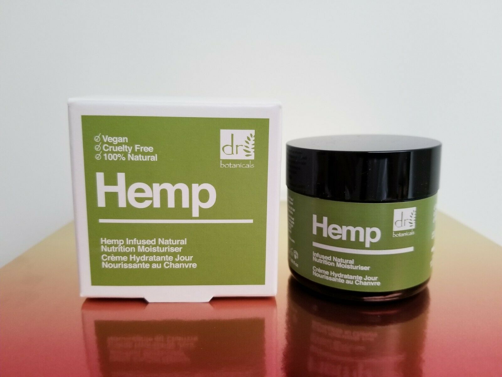 DR BOTANICALS HEMP INFUSED NATURAL NUTRITION MOISTURIZER FACE CREAM 1