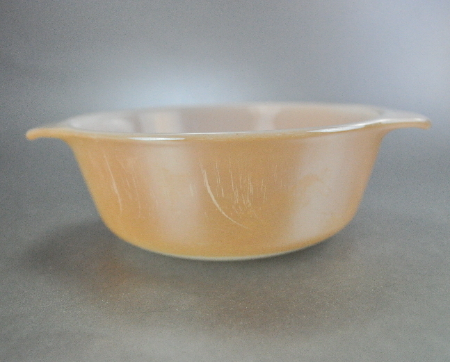 Fire King Copper Tint 12 oz casseroles Lid 6 oz custard cup FireKing