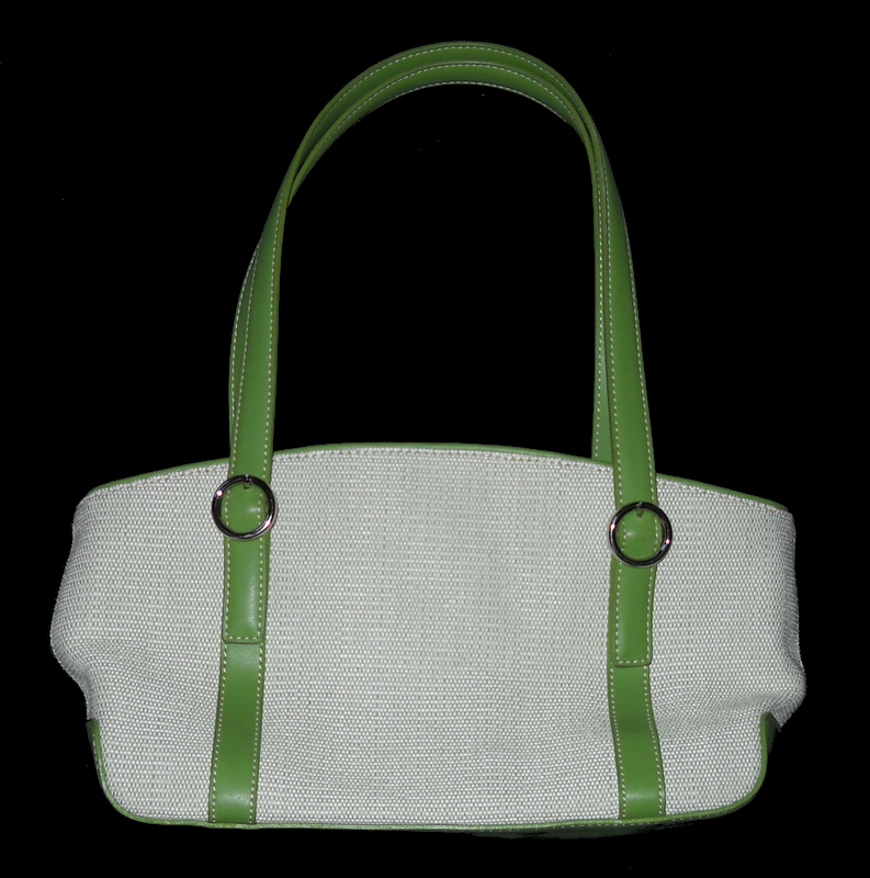 fossil green purse