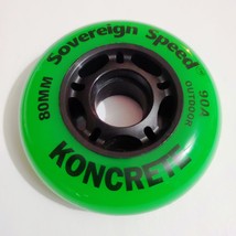 4x 80mm OUTDOOR Inline Skate Wheels rollerblade hockey fitness koncrete ... - $24.99