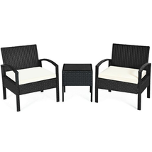 Ilysa Square 2 - Person 16'' Long Bistro Set with Cushions image 8