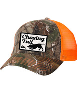 Cap Hat Caps Camo Orange Hunt Beagle Patch Chasing Dog Hunter Rabbit Hound  - $12.99