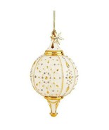Lenox 2013 Spire Snowflake Ornament Annual Gold Accents Ivory Christmas NEW - $50.00