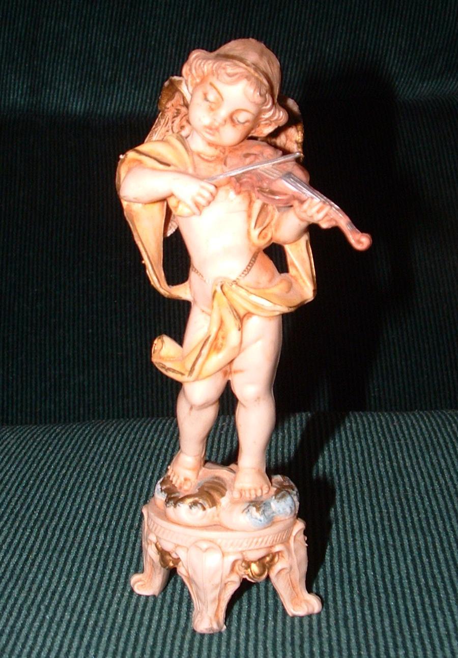 Rare Fontanini Figurine #63 CHERUB DEPOSE ITALY - Figurines