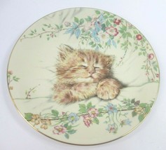 Royal Worcester &#39;Cat Nap&#39; Plate from &quot;Kitten Classics Collection&quot; by Ham... - $14.89