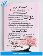 To My Husband - Love From Your Wife - Framed Canvas Gift - $49.99