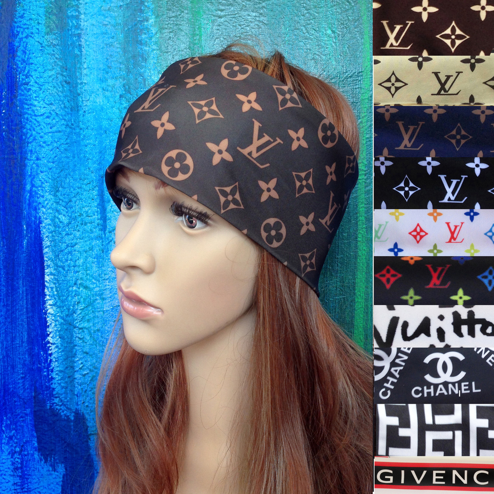 Fashion Designer Headband in Stretch Lycra and 50 similar items