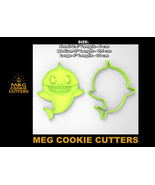 Baby shark cutter + stamp Uk Cookie Cutter Fondant Plastic - $6.27+