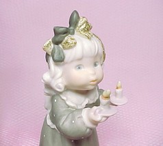 1997 Kim Anderson Figurine You Light Up My Life Enesco Porcelain Bisque ... - $12.95