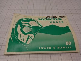 OEM Honda Owners Manual 2000 00 XR80R XR 80 R XR80            00X31-GN1-7300 - $25.12