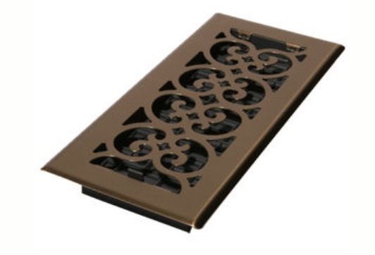 Decor Grates-Oil Rubbed Bronze 6 X 10 Steel Floor Register Vent Cover