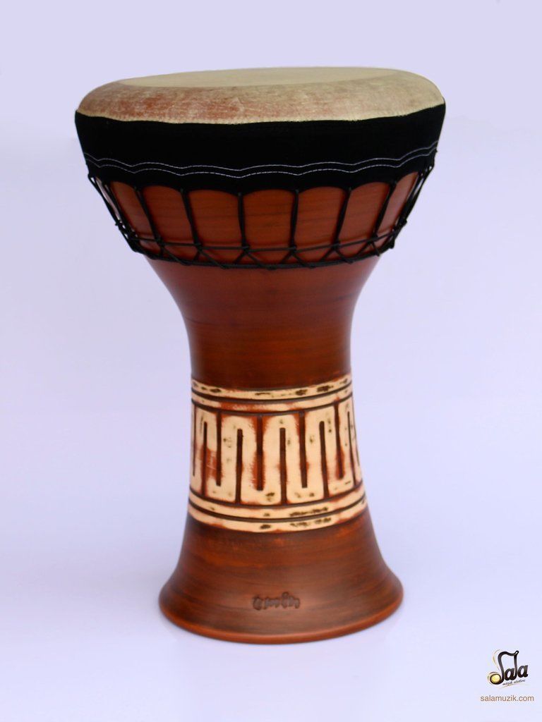 PROFESSIONAL CLAY CERAMIC SOLO DARBUKA DRUM BY EMIN PERCUSSION EP004A