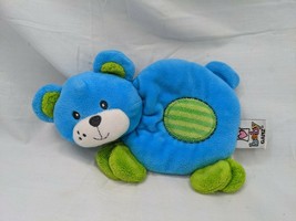 Baby Ganz Crinkle Critters Blue Dog Rattle Plush 4&quot; Stuffed Animal Toy - $7.95