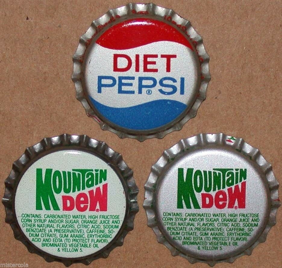 Vintage soda pop bottle caps ORANGE FLAVORS Lot of 17 different new old stock