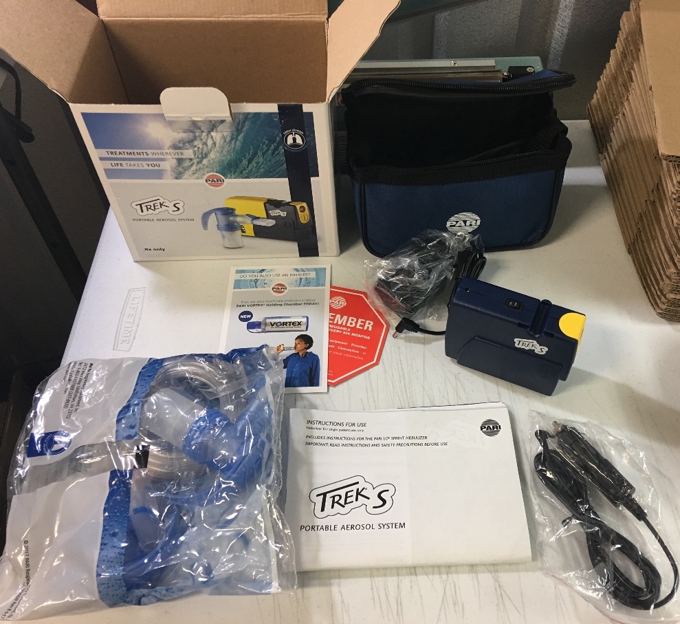 Pari "Trek S" Portable Nebulizer Compressor with Nebulizer Kit