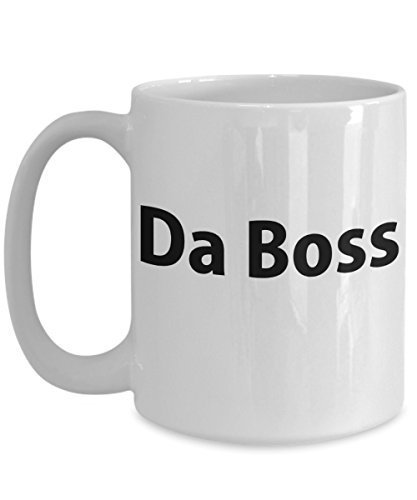 Da Boss NEW 15 oz. Larger Size Coffee Mug Manager Gift