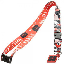 DC Comics Harley Quinn Comic Art and Name 18" Lanyard Batman NEW UNUSED - $9.70