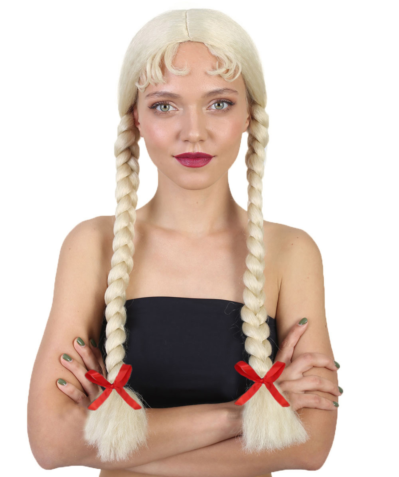 Women's Dutch Girl Wig | Long Braided Wig Multiple Colors Option
