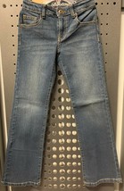 NWT CRAZY 8 Girls Size 8 Slim Denim BOOTCUT Jeans Pants Adjustable Waist... - $8.99