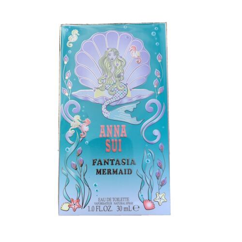 Primary image for Anna Sui Fantasia Mermaid Eau de Toilette Perfume Spray 1.0 fl oz 30 mL New