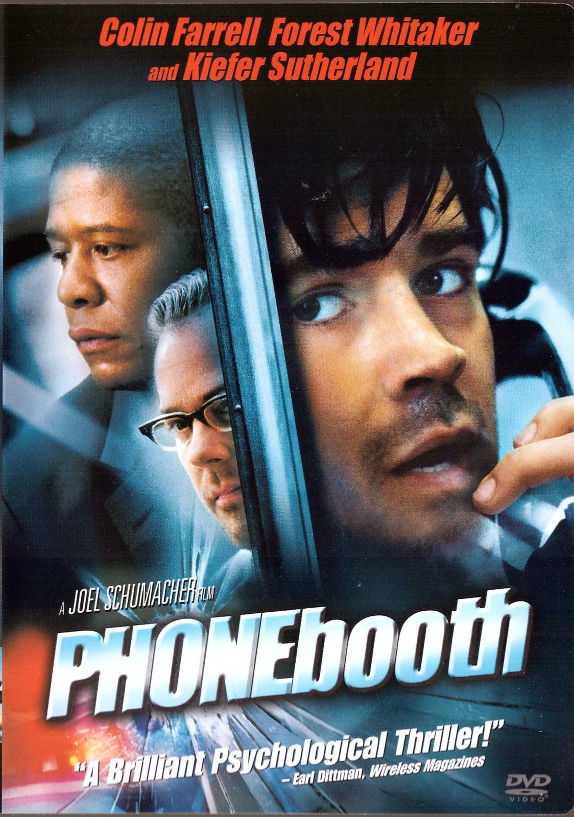 Primary image for Phonebooth DVD Colin Farrell Forest Whitaker Kiefer Sutherland
