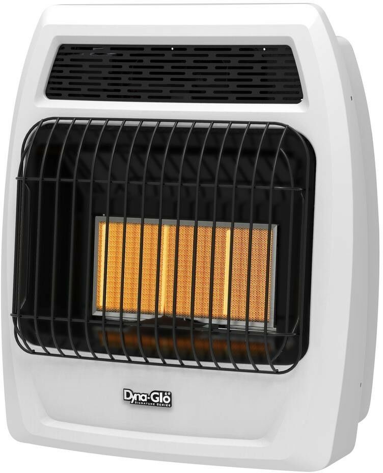 DynaGlo Indoor Propane Wall Heater 18,000 BTU Infrared Thermostatic