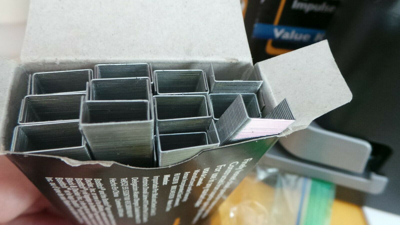 BOSTITCH IMPULSE 30 SHEET ELECTRIC STAPLER, NoJam, HEAVY DUTY, BLACK