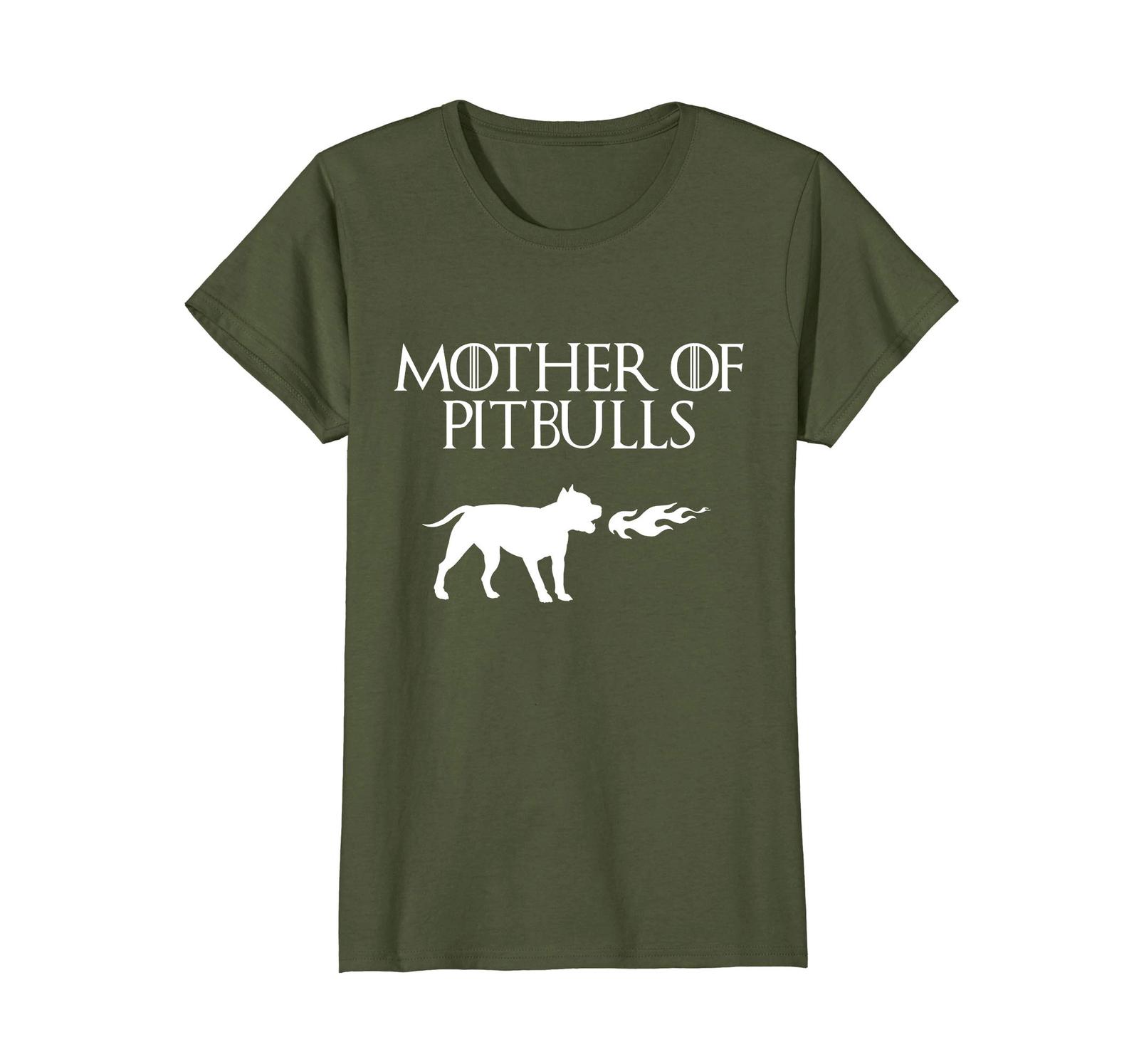 Dog Fashion - Mother of Pitbulls T-Shirt Wowen