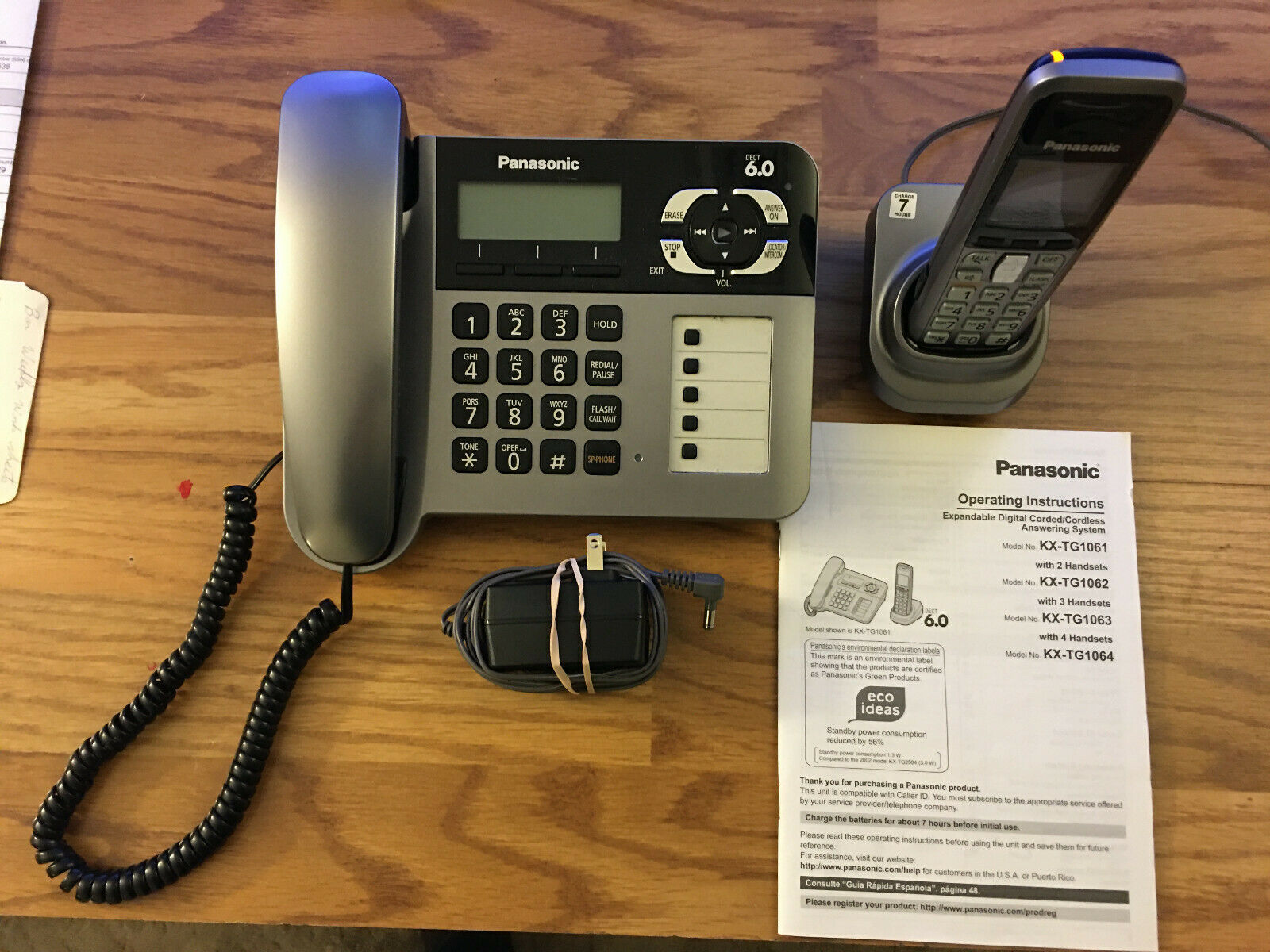 Panasonic KX-TGCA35 Replacement Handset for Cordless Phone System